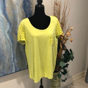 Chico’s Lace Tee